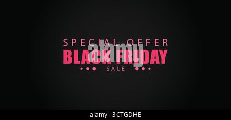Creative Illustration Design Strategies for Black Friday Stock Vector