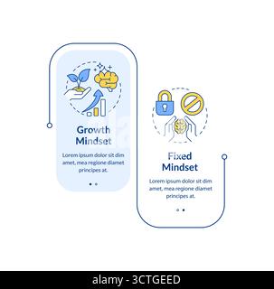 Self management skills rectangle infographic vector Stock Vector