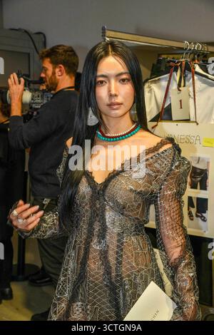 Paris, France. 06th Oct, 2025. Street style, Liu Xiening (Sally ...