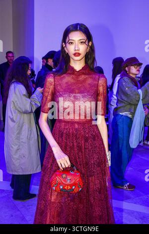 Paris, France. 06th Oct, 2025. Street style, Liu Xiening (Sally ...