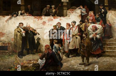 Familiar Note, 1889. Stock Photo