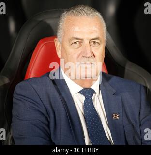 Paraguay Head Coach Gustavo Alfaro Left And Paraguay s Player Mat as paraguay-head-coach-gustavo-alfaro-left-and-paraguay-s-player-mat-as
