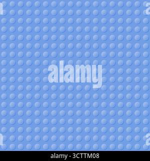 Toy blocks construction plate background. Plastic toy construction brick surface. Seamless vector background. Stock Vector