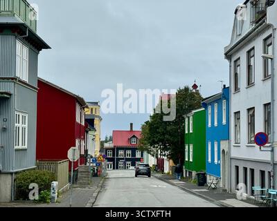 Street art in Reykjavik Stock Photo