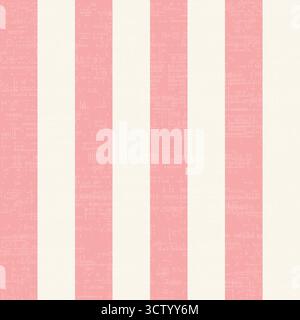 Wide stripes for shop awning tent, seamless striped vector pattern fabric design, monochrome slightly textured. For wallpaper, fabric, textiles, wrapp Stock Vector