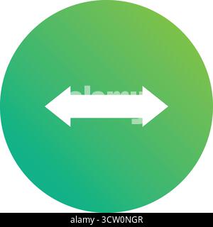 Horizental Vector Icon Design Illustration Stock Vector