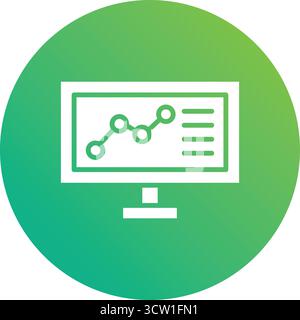 Analysis Vector Icon Design Illustration Stock Vector