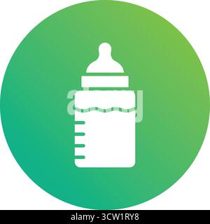 Feeding bottle Vector Icon Design Illustration Stock Vector