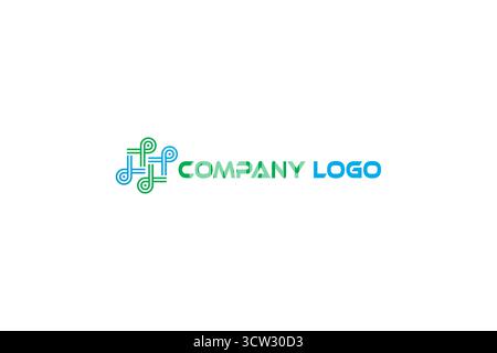 Company Logo Design- E-commerce Logo Design – Clean & Professional Online Store Branding Logo Design Stock Vector