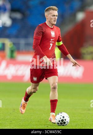 Stadion Slaski, Chorzow, Poland. 9th Oct, 2025. International Football, friendly match, Poland versus New Zealand; Karol Swiderski (POL) Credit: Action Plus Sports/Alamy Live News Stock Photo