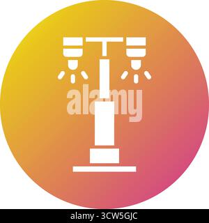 Light bulb Vector Icon Design Illustration Stock Vector
