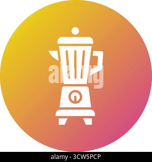 Blender Vector Icon Design Illustration Stock Vector