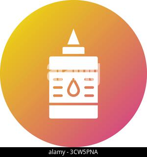 Glue Vector Icon Design Illustration Stock Vector