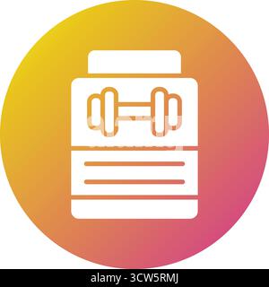 Suplement Vector Icon Design Illustration Stock Vector