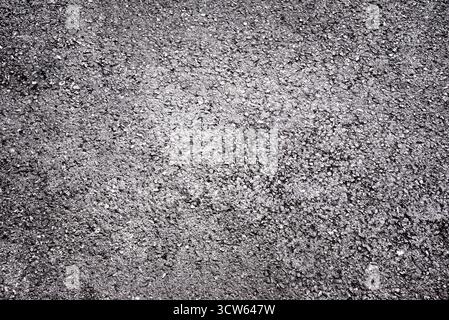 Asphalt road texture background isolated on white background, overlay cut out Stock Photo