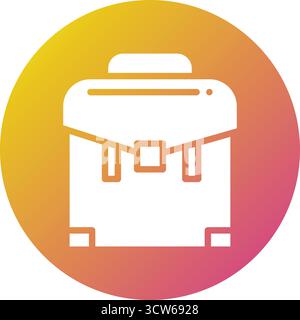 Business Bag Vector Icon Design Illustration Stock Vector