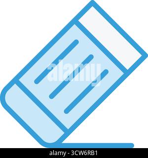 Eraser Vector Icon Design Illustration Stock Vector