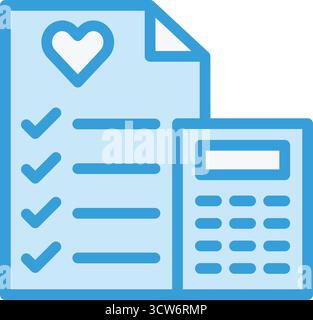 Wedding cost Vector Icon Design Illustration Stock Vector