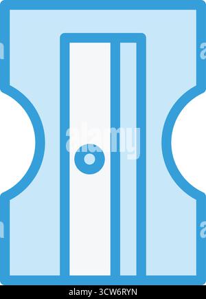 Sharpner Vector Icon Design Illustration Stock Vector