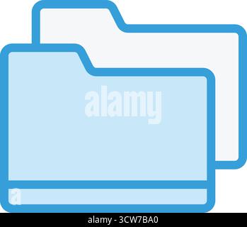 vector design of folder icon pack Stock Vector Image & Art - Alamy
