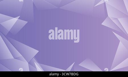 Modern Purple Polygonal Abstract Background Stock Vector