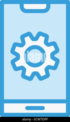 App development Vector Icon Design Illustration Stock Vector