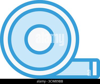Masking Tape Vector Icon Design Illustration Stock Vector