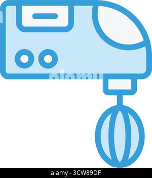 Mixer Vector Icon Design Illustration Stock Vector