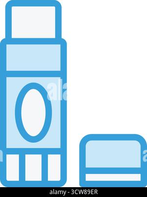Glue Stick Vector Icon Design Illustration Stock Vector