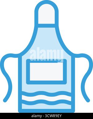 Apron icon outline vector. Food cafe. Meal lunch Stock Vector Image ...