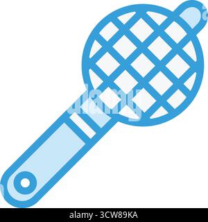 Tea Strainer Vector Icon Design Illustration Stock Vector