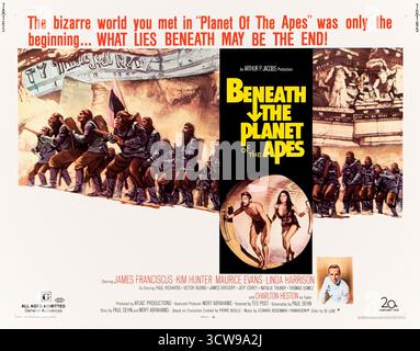 Beneath the Planet of the Apes (1970) directed by Ted Post and