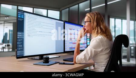 Online Document Editing: Proofreading Grammar Errors In Script Stock Photo