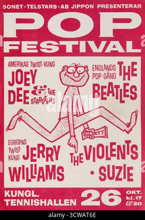 Vintage 1960's Concert Program Stock Photo - Alamy