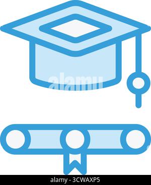 Education Vector Icon Design Illustration Stock Vector
