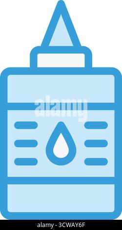Glue Vector Icon Design Illustration Stock Vector