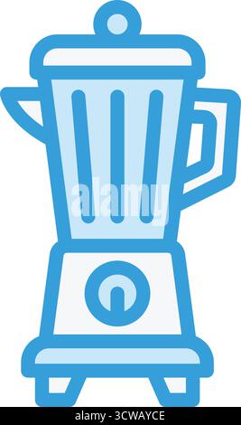 Blender Vector Icon Design Illustration Stock Vector
