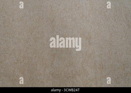 Brown rough paper texture or background, close up. Craft brown paper texture surface Stock Photo