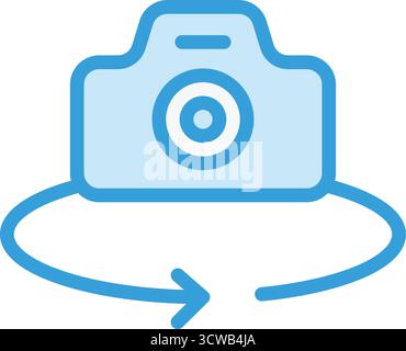 Rotate vector icon isolated on transparent background, Rotate ...