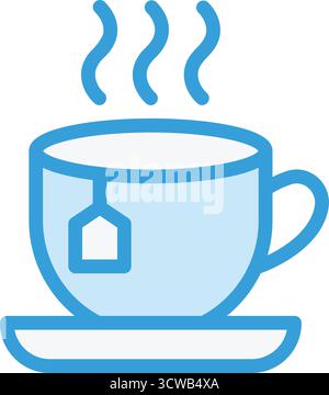Tea Vector Icon Design Illustration Stock Vector
