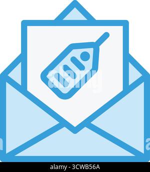 Tagged Vector Icon Design Illustration Stock Vector
