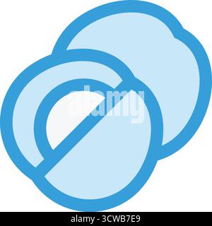 Jujube Vector Icon Design Illustration Stock Vector