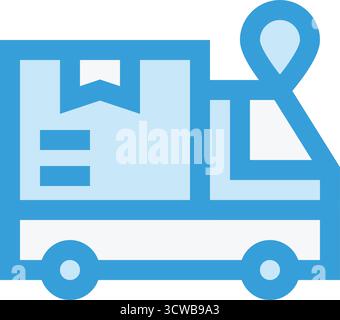 Route Location Tr Vector Icon Design Illustration Stock Vector
