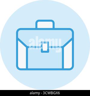 Briefcase Vector Icon Design Illustration Stock Vector