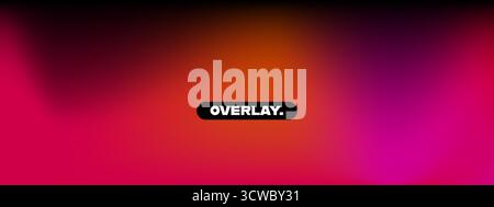 A pink and red light leak film overlay texture for a background with a vintage flare and burn effect for an old movie filter.. Stock Vector