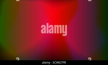 deep abstract red and green color blur gradient background Stock Vector