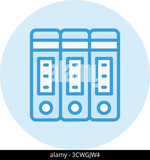Business folder Vector Icon Design Illustration Stock Vector