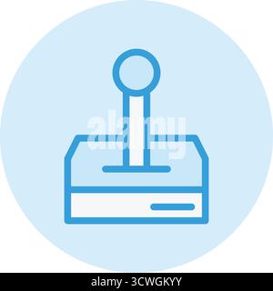 Joystick Vector Icon Design Illustration Stock Vector