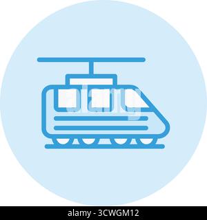 Electric Train Icon vector illustration Stock Vector Image & Art - Alamy