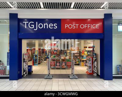Maidenhead, Berkshire, UK. 10th October, 2025. The Maidenhead former WH Smith store is now a TGJones store after WH Smith PLC sold 480 of its stores across the UK to Hobbycraft owner Modella Capital, in a £76m deal in March 2025. Modella Capital confirmed that the stores will be rebranded as TGJones and will keep the same products and services. Credit: Maureen McLean/Alamy Stock Photo